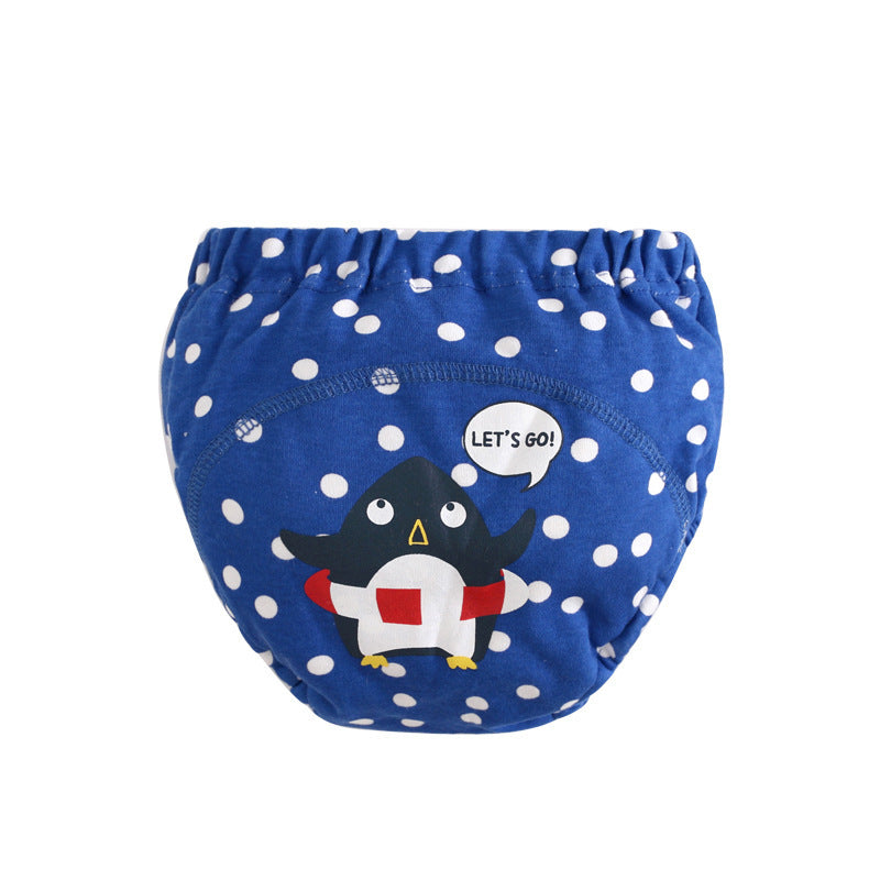 Baby Learning Pants Leak-Proof Diaper Pants Cotton Breathable And Washable