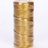 16 Strands Flat Hollow Gold Wire Non-stretch Gift Wrapping Wire