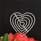 Love Metal Cutting Dies New Scrapbooking Craft Dies Card Making Album Embossing Paper Crafts Diecut