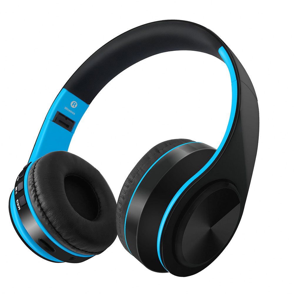 Гӯшмонакҳои бесими HIFI Гӯшмонаки Bluetooth стерео Гӯшмонаки мусиқӣ FM Card SD Гӯшмонакҳои варзишӣ бо микрофон барои компютер