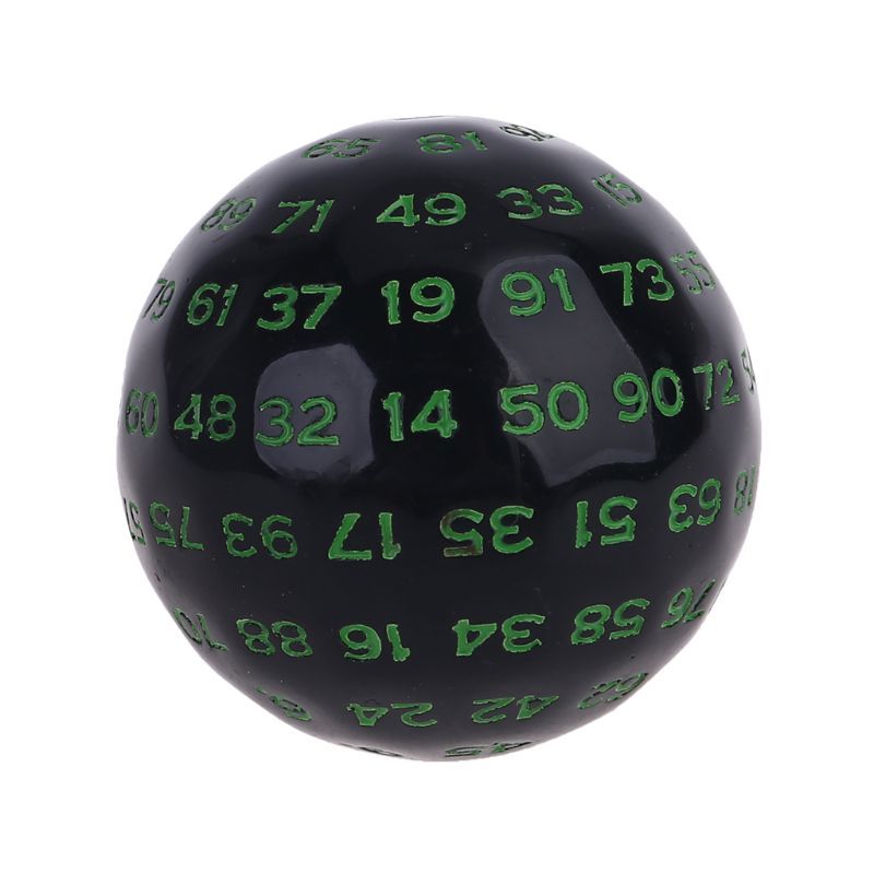 100-sided Dice 1-100 Digital Dice Multi-sided Sieve Running Group Board Game Accessories Addition And Subtraction Teaching Aids Game Props