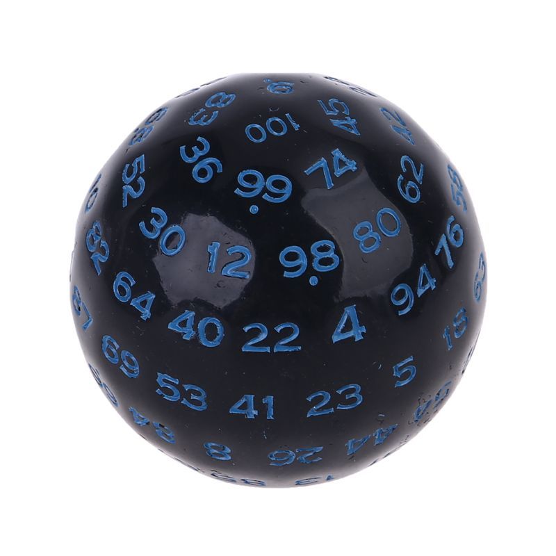 100-sided Dice 1-100 Digital Dice Multi-sided Sieve Running Group Board Game Accessories Addition And Subtraction Teaching Aids Game Props