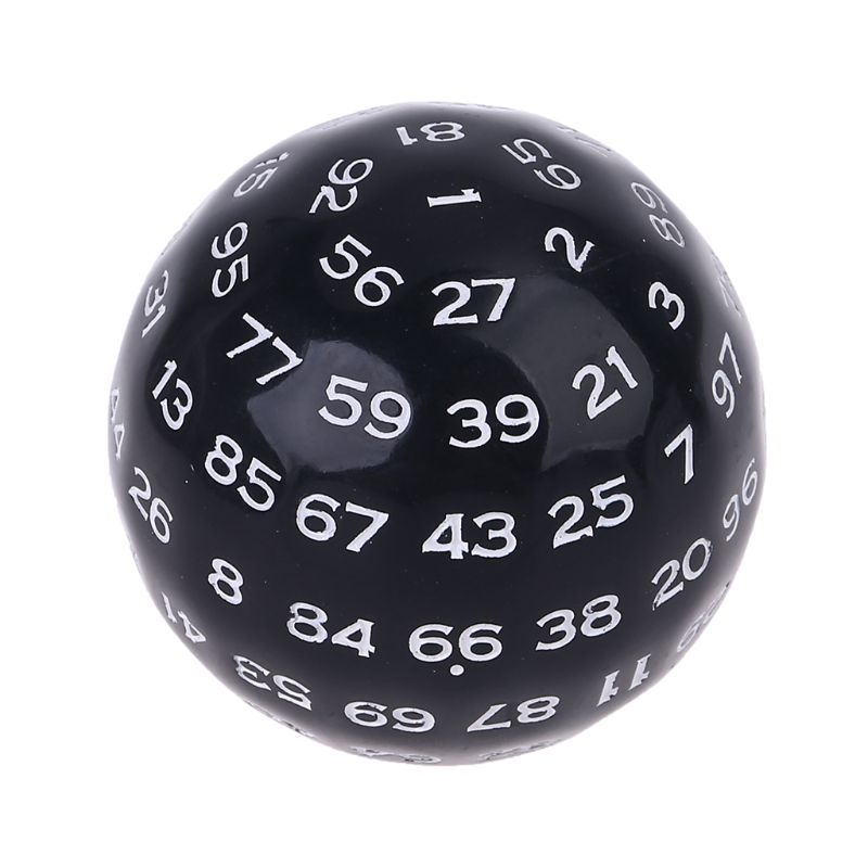 100-sided Dice 1-100 Digital Dice Multi-sided Sieve Running Group Board Game Accessories Addition And Subtraction Teaching Aids Game Props