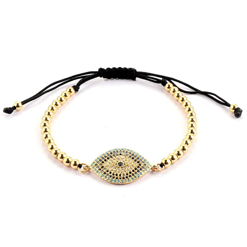 Custom Smart Turkey Blue Eyes Bracelet For Girls Jewelry