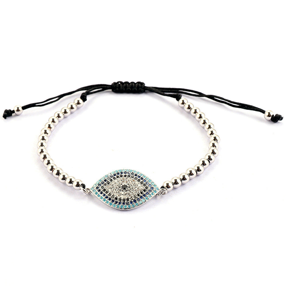 Custom Smart Turkey Blue Eyes Bracelet For Girls Jewelry
