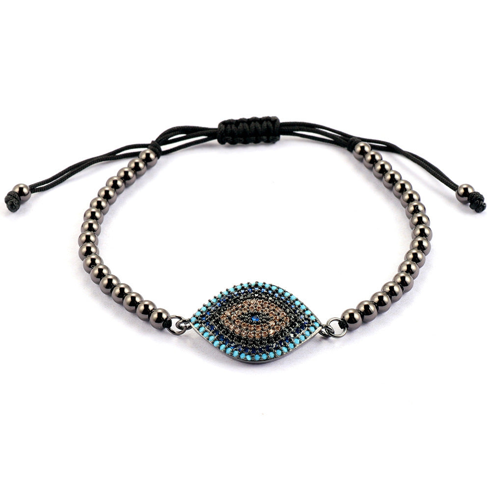 Custom Smart Turkey Blue Eyes Bracelet For Girls Jewelry