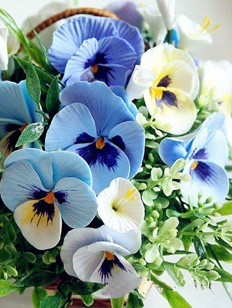 Digital  Flowers DIY Oil Painting For Adult Painting