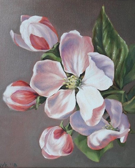 Digital  Flowers DIY Oil Painting For Adult Painting