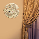 Modeling Wall Clock Modern Chinese Dragon Art Wall Decoration Wall Clock