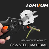 Seedling Grafting Pliers Garden Orchard Tree Scissors Grafting Pruner Gift 2 Blade Fruit Tree Pruning Chopper Gardening Tools