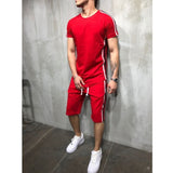 Casual Sports Shorts Short-sleeved T-shirt Men's Suit