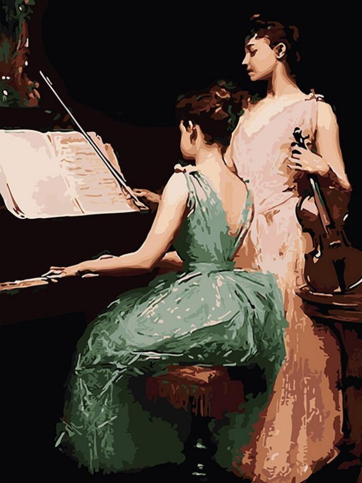 DIY Digital Painting Oil Painting