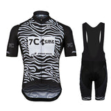Short-sleeved Bib Cycling Jersey Suit Bicycle