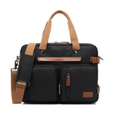 Tote Backpack 15.6 17.3Inch Laptop Backpack Fashion Travel Business Backpack Convertible Nylon Waterproof Student Backpack