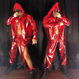 The New Muscle Man Nightclub New Year Party Mirror Hip Hop Suit