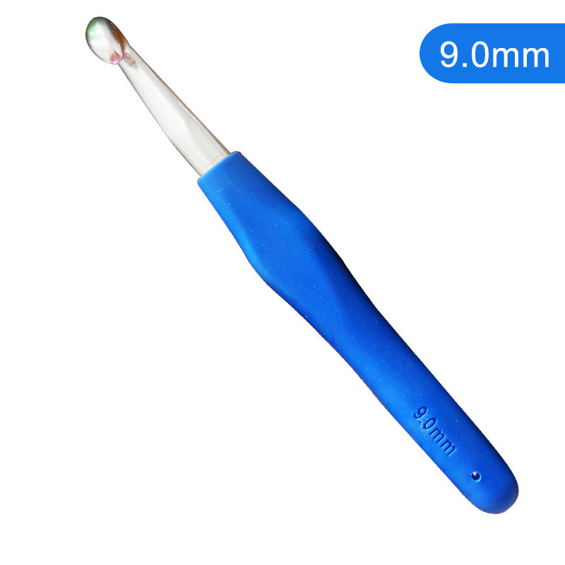 Soft Handle Metal Crochet Tool Set Diy Knitting Bag Sweater Needle