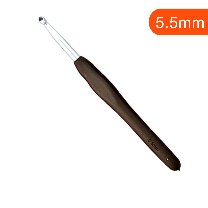 Soft Handle Metal Crochet Tool Set Diy Knitting Bag Sweater Needle