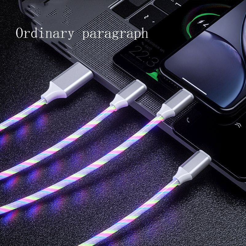 Сими 3 дар 1 Micro USB Type C Сими чароғаки LED ҷорандаи сими пуркунандаи барқи телефони мобилӣ