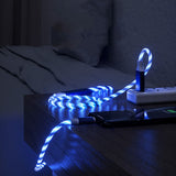 Сими 3 дар 1 Micro USB Type C Сими чароғаки LED ҷорандаи сими пуркунандаи барқи телефони мобилӣ