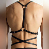Wearable Leather Straps On Both Sides