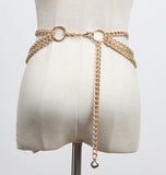 Fashion Decorative Dress With Skirt Belt Accessories