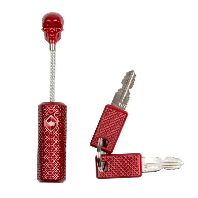 New Creative Skull Metal Luggage Locks Three Digits Combination