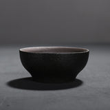 Vintage black pottery cup