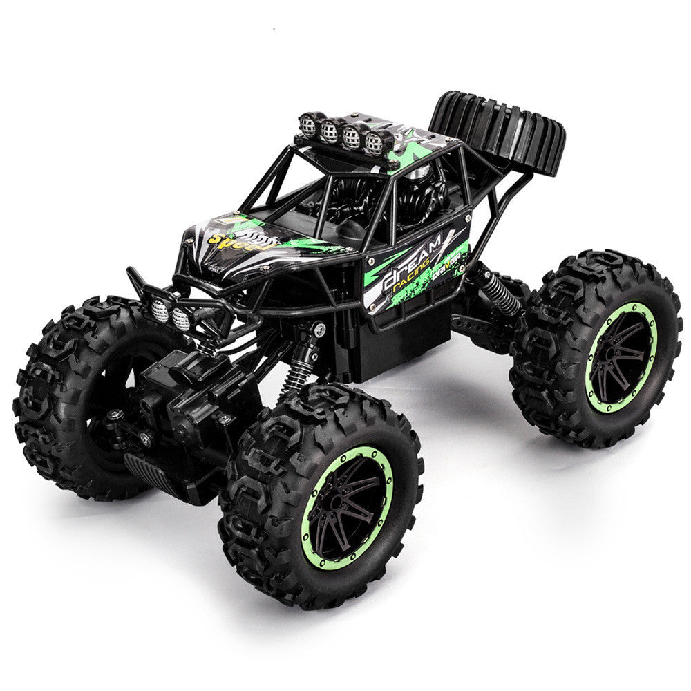Toy cross country remote control vehicle