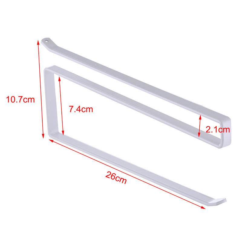 Towel-free kitchen towel rack bathroom towel rack