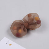 Children's hair accessories net yarn colored hairpins