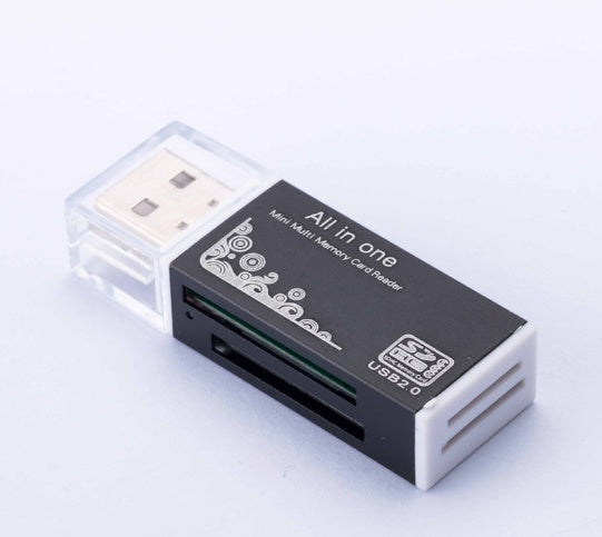 Aluminum Alloy USB Multi-card Reader