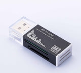 Aluminum Alloy USB Multi-card Reader