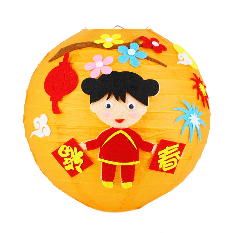 Handmade lantern making diy materials