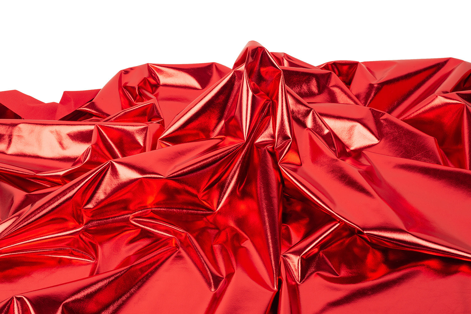 Spandex Gold Fabric With Glossy Surface Version With Elastic Ironing On All Four Sides