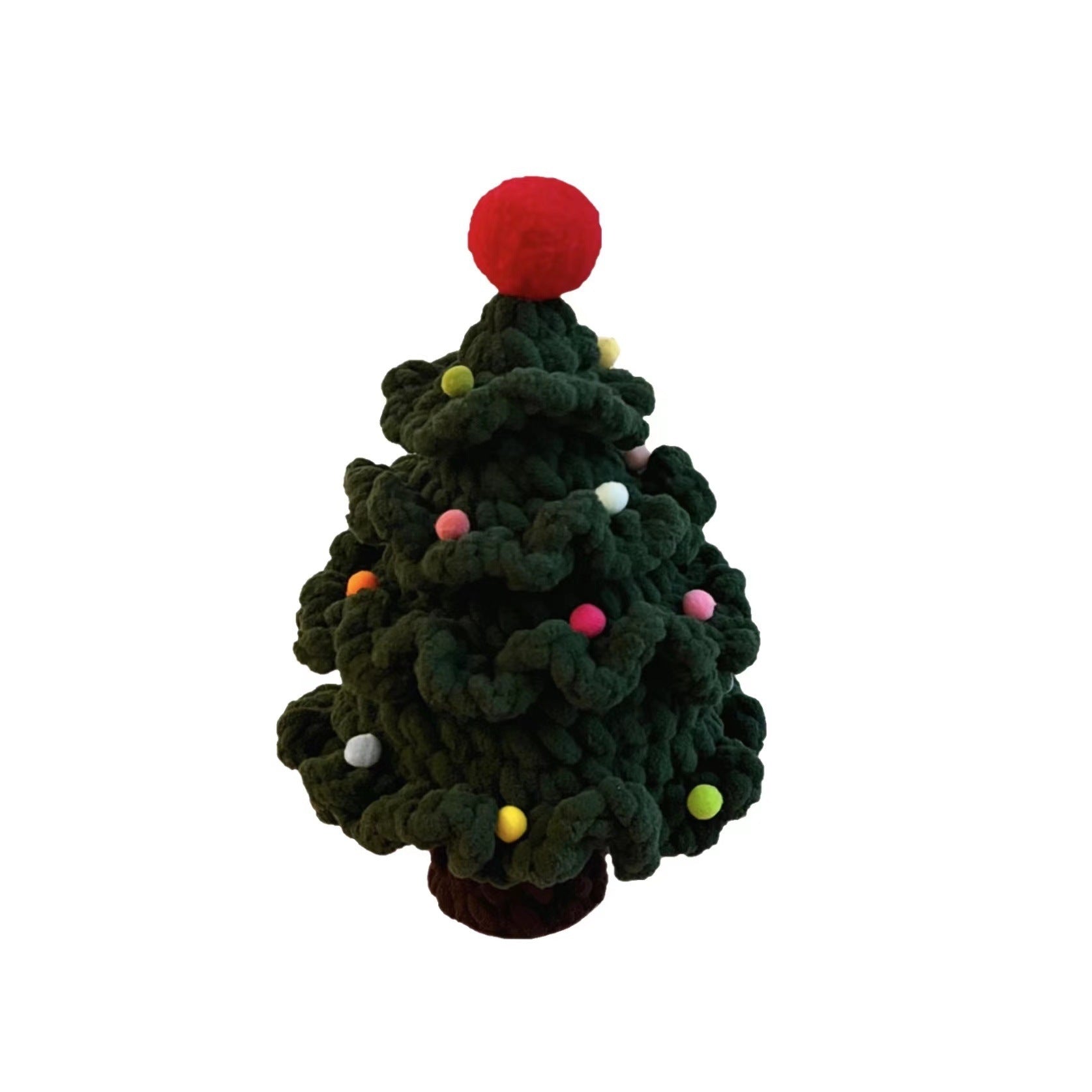 Crochet Creative Knitting Christmas Tree Festival Atmosphere Props