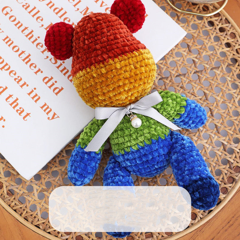 Relieve Boredom Hand Knitting Crochet Material Bag Making