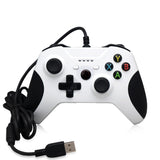 Controle Controller USB Wired for Microsoft One Controller Gamepad Барои як компютери Slim Windows Mando Барои як Ҷойстик