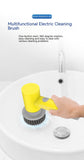 Fully Automatic Charging Bathroom Toilet Smart Wireless Three-in-one Bathroom Ceramic Tile Brush Waterproof Electric Cleaning Brush