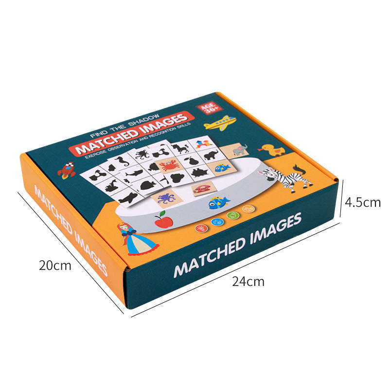 Children's Fun Shadow Matching Puzzle Game