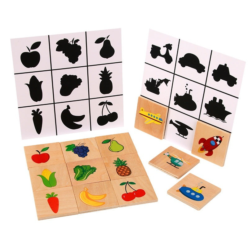 Children's Fun Shadow Matching Puzzle Game