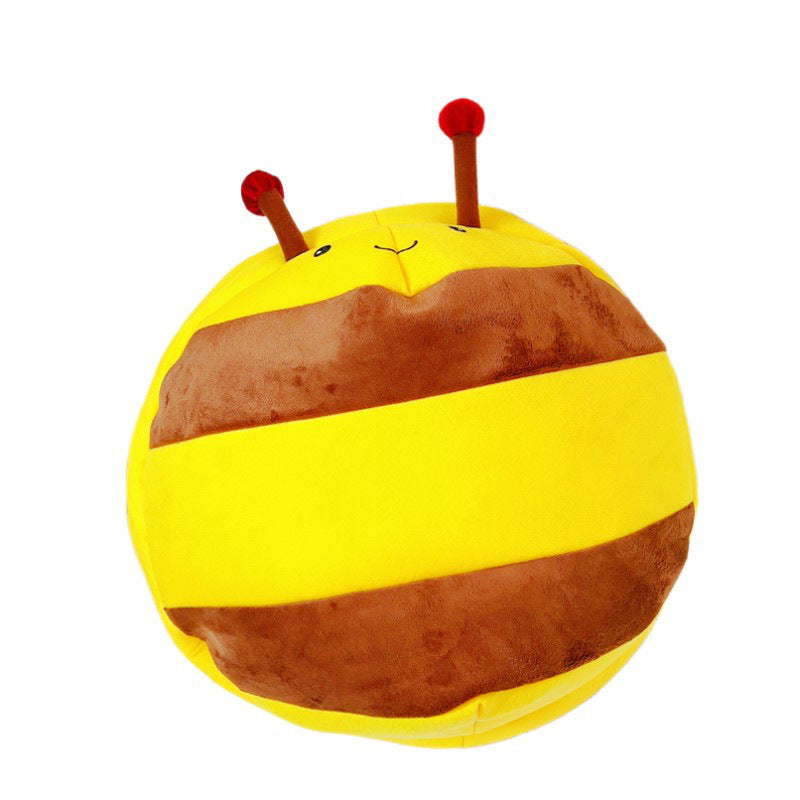 Cartoon Bee Pillow Wearable Plush Toy
