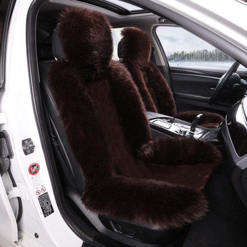 Plush Fleece Car Seat Winter Warm