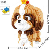 Micro particle building block toys