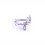 New KPOP Bangtan Boys JUNG KOOK JIMIN SUGA V Same Style Ring Lovers Couples Stainless Steel Ring Jewelry