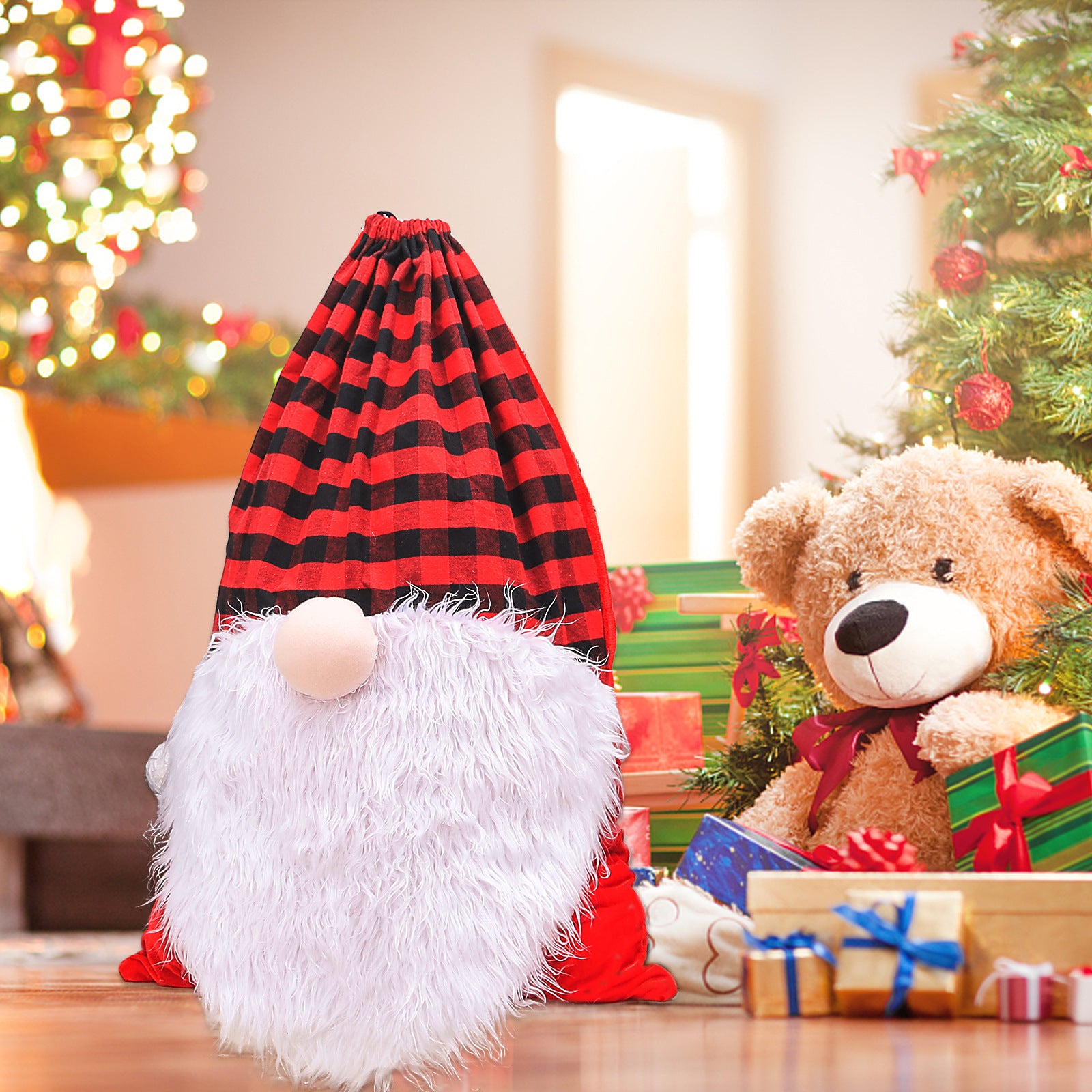 Christmas Decoration Supplies No Cartoon Oversized Gift Bag