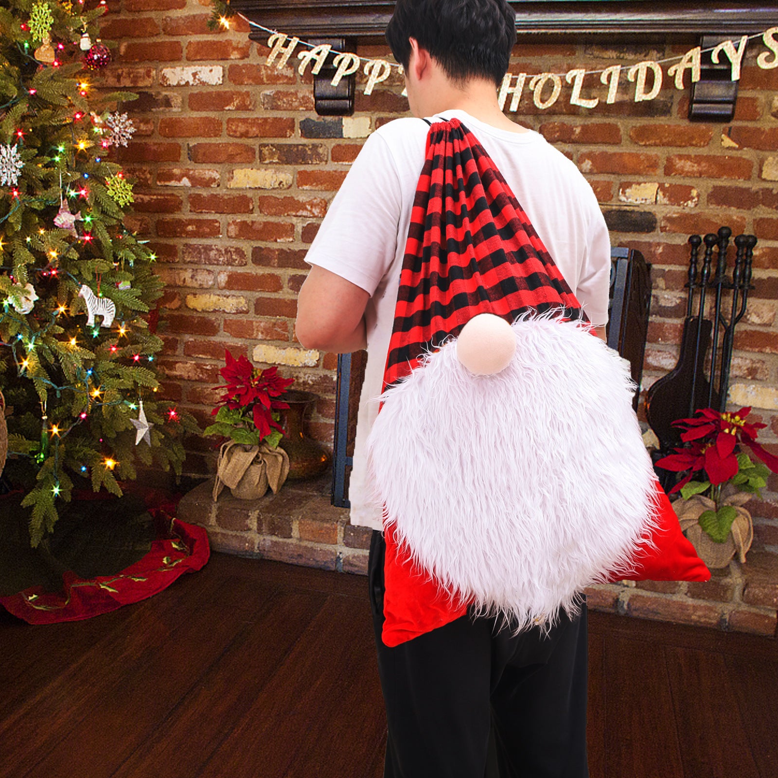 Christmas Decoration Supplies No Cartoon Oversized Gift Bag