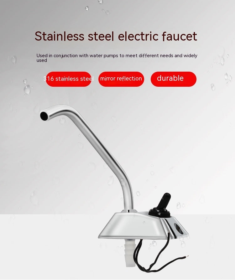 RV Faucet Rotating Faucet Electronic Control RV