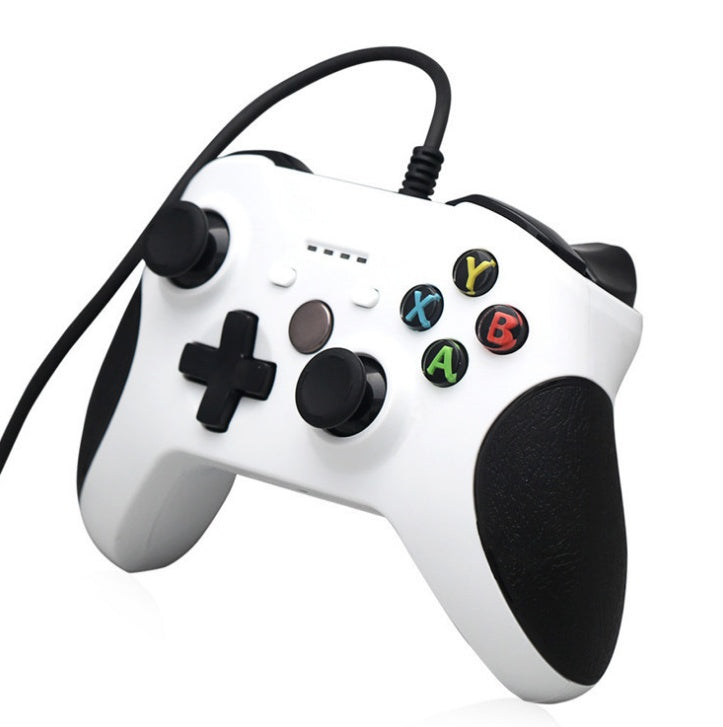 Controle Controller USB Wired for Microsoft One Controller Gamepad Барои як компютери Slim Windows Mando Барои як Ҷойстик