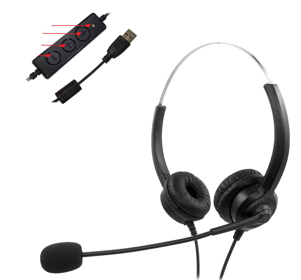 300D-USB headset Computer headset