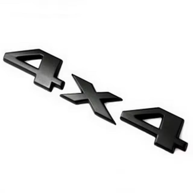 Car Modification Metal Suitable For Off-road Vehicle Four-wheel Drive 3D Special Sticker Rear Car Badge 4